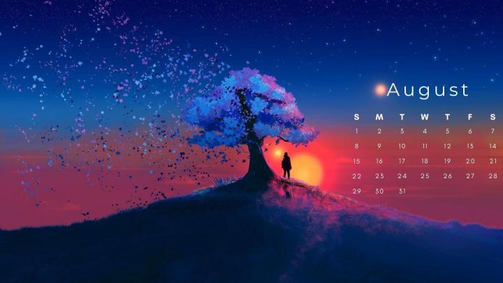 August Desktop Wallpaper 2021