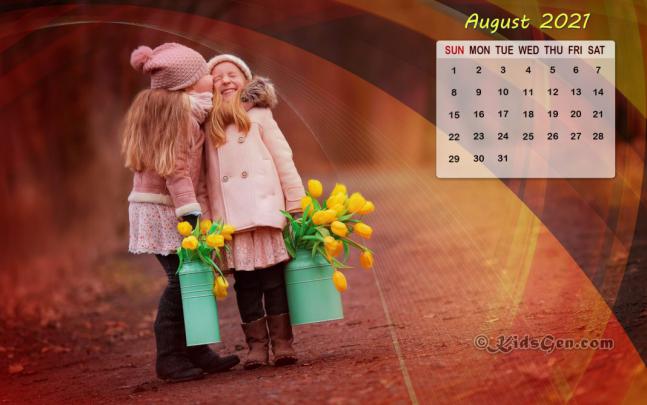 August 2021 Calendar Wallpapers HD Free Download