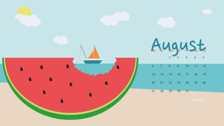 August 2021 Calendar Wallpapers HD Free Download