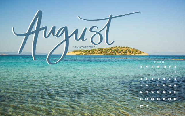 1 August Wallpaper \/ 5x HD October 2020 Calendar Wallpaper - 6574 