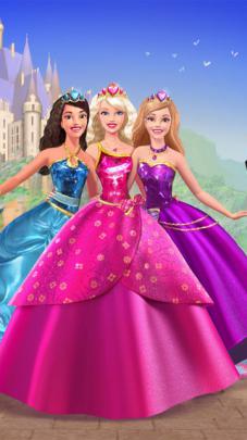 My Free Wallpapers - Cartoons Wallpaper : Barbie - Princess Charm School