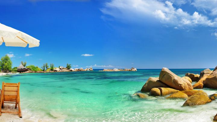 Beach Chair Wallpaper \u00b7\u2460 