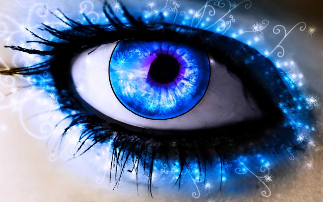 Beautiful Blue Eyes Wallpaper Desktop
