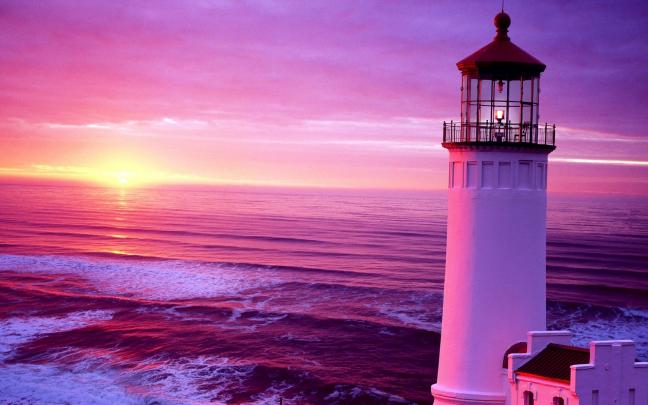 Beautiful Sunset LightHouse Wallpapers HD \/ Desktop and Mobile Backgrounds