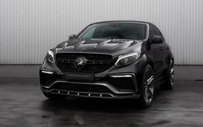 2016 TopCar Mercedes Benz GLE Inferno Black Carbon Wallpaper | HD Car 