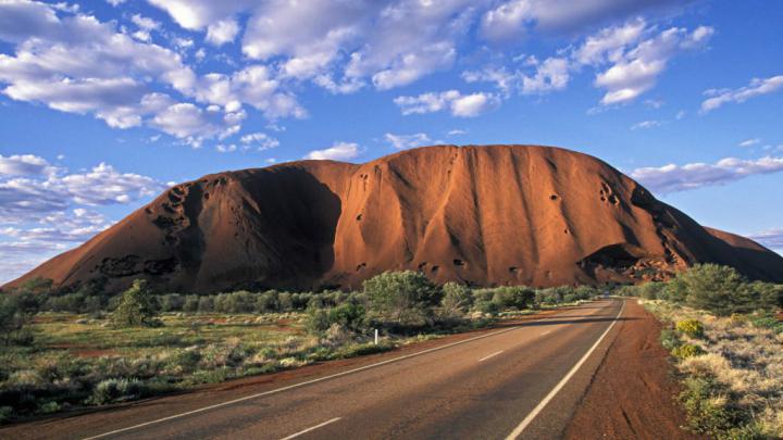 Uluru Highway \u2013 Bing Wallpaper Download