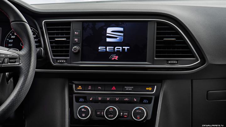 Cars desktop wallpapers Seat Leon FR - 2016