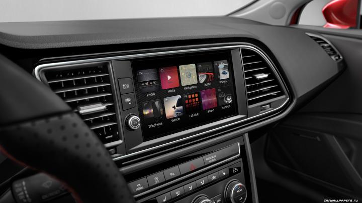 Cars desktop wallpapers Seat Leon FR - 2016