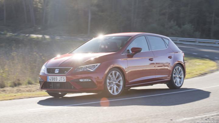Cars desktop wallpapers Seat Leon FR - 2016