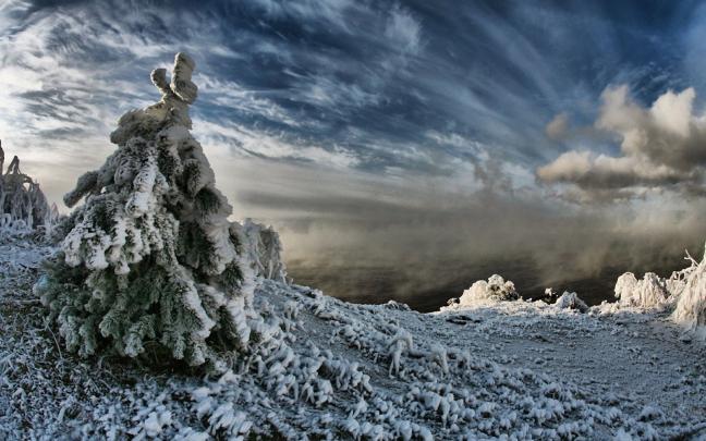 White Winter Region | Full HD Desktop Wallpapers 1080p