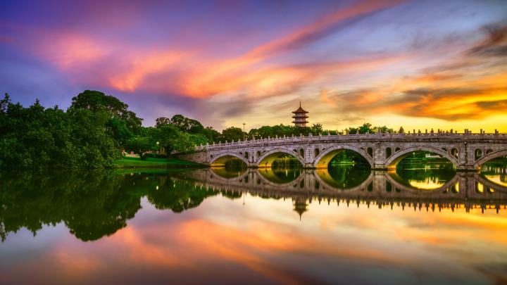 Chinese Garden Singapore Wallpaper for Desktop 1920x1080 Full HD