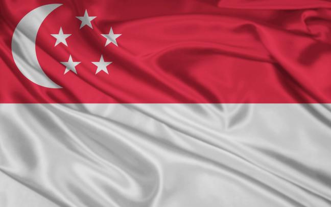 Free download 1920x1080 Singapore Flag desktop PC and Mac wallpaper 