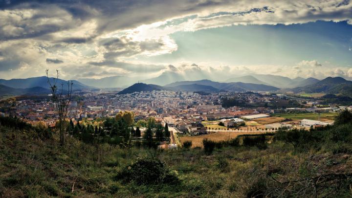 Download Wallpaper 1920x1080 spain, height, look, landscapes Full HD 