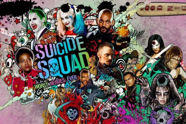 Suicide Squad background \u00b7\u2460 Download free awesome HD wallpapers for 