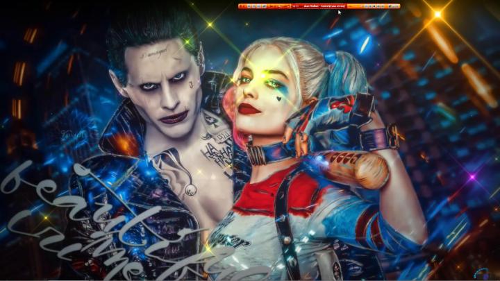 Suicide SquaD Wallpaper 1920X1080 Effet 2D DJ (Pour toi Sandra Fortier 