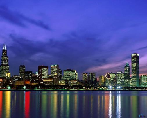 [40+] High Resolution Chicago Skyline Wallpaper 