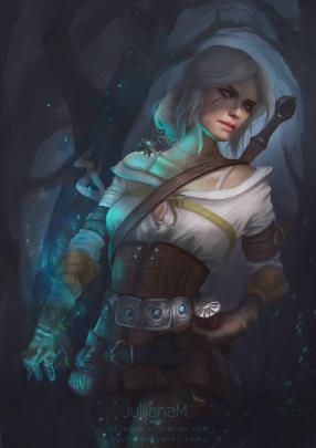 The Witcher 3 Wild Hunt Cirilla - Ini Cirinya