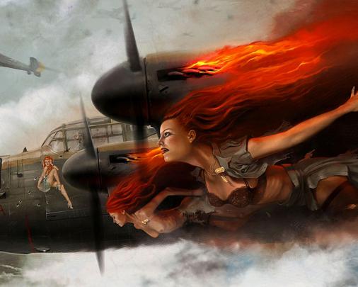 Free download WWII Aviation Artwork Gallery 1 Atomic Toasters 