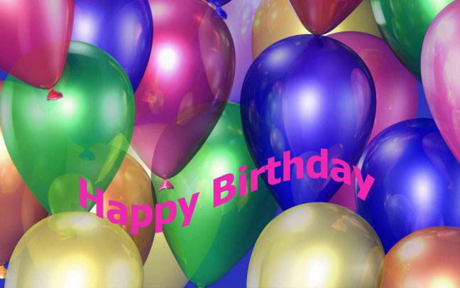 Free Happy Birthday Wallpapers