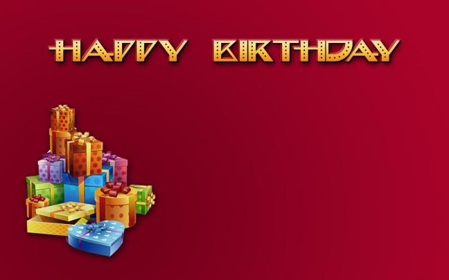 Happy Birthday Desktop Wallpapers