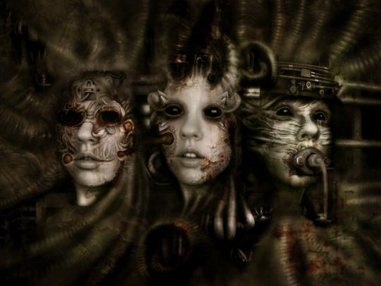 Scary Wallpaper - Bloody Flower | Scary Wallpapers