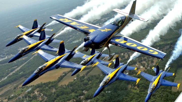Blue Angels Desktop Wallpaper