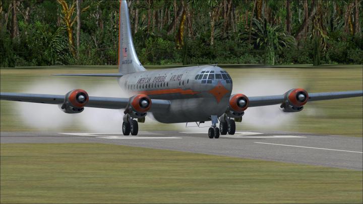 aircraft antique Boeing 377 \u2013 Aircraft Commercial HD Desktop Wallpaper