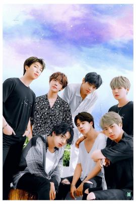 Bts Group Photo Landscape - btsae