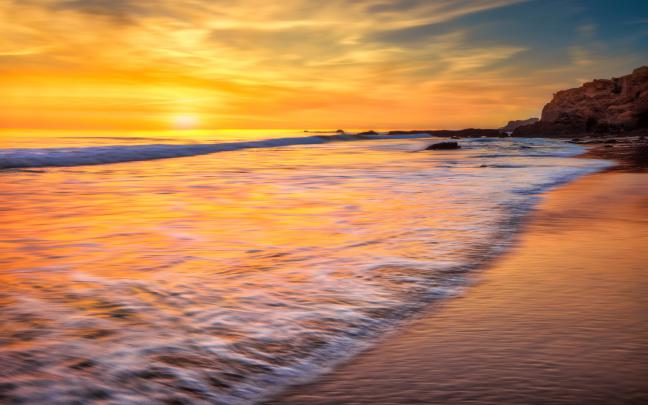 3840x2400 California Ocean New Port Beach Long Exposure 5k 4k HD 4k 