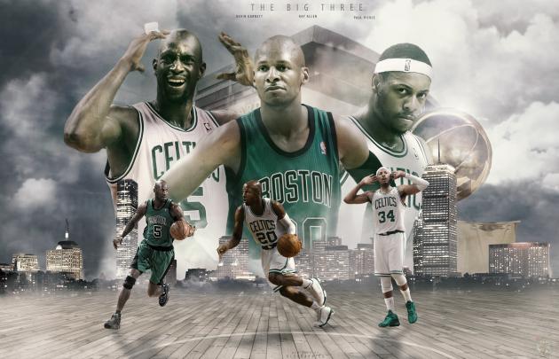 Boston Celtics 2015 The Big Three Nba Wallpapers - Celtics Wallpaper 