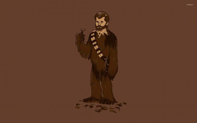 Shaved Chewbacca wallpaper - Funny wallpapers - #28105