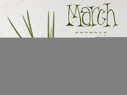 [61+] 2020 March Calendar Desktop Wallpapers 