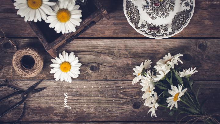 Desktop Wallpapers Calendar June 2018 (52+ images)
