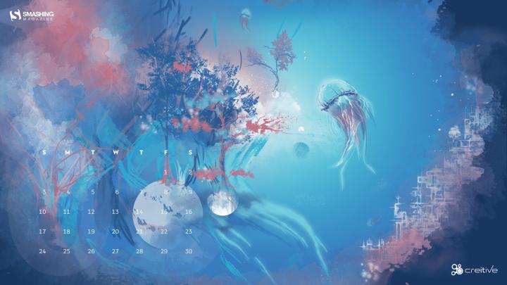 Desktop Wallpapers Calendar September 2018 \u00b7\u2460 