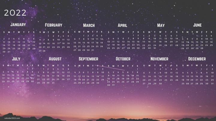 Beautiful 2022 Calendar HD Wallpapers | Calendar 2022