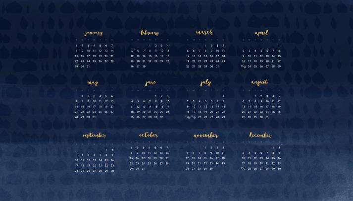 Desktop Wallpapers Calendar February 2018 \u00b7\u2460 