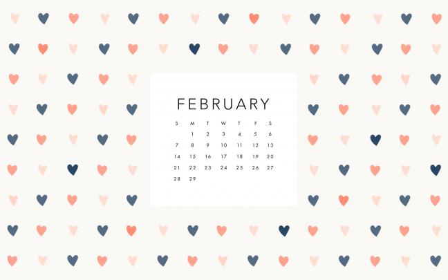 Desktop Wallpapers Calendar February 2016