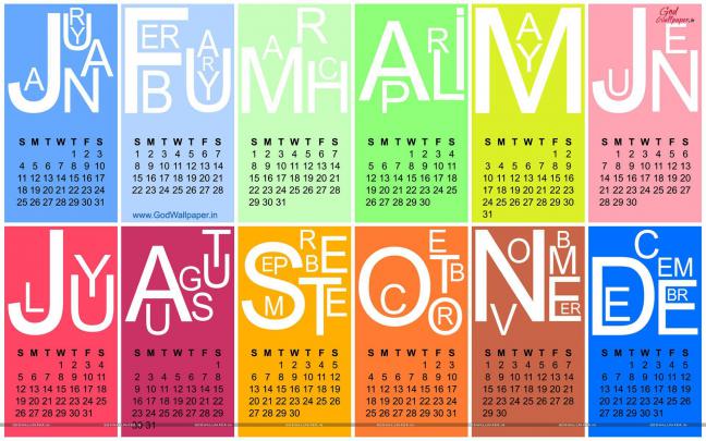 Wallpapers With Calendar 2015