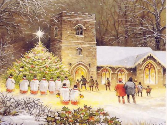 [46+] Country Christmas Wallpapers 