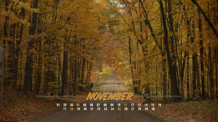 November Wallpapers HD free download