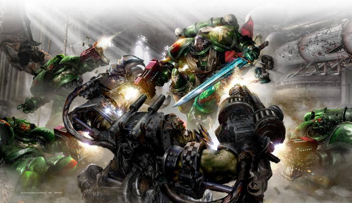 [48+] Dark Angels 40K Wallpaper 