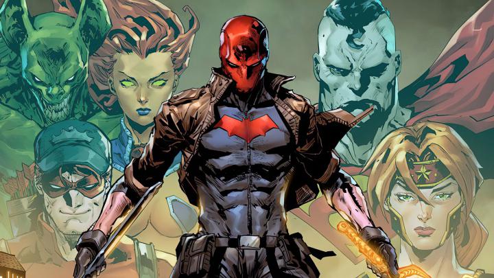 Desktop wallpaper red hood, comic art, dc comics, hd image, picture 