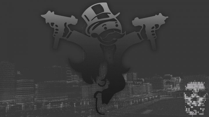 gun, Monopoly, Hacking, DEDSEC, Monochrome Wallpapers HD \/ Desktop and 