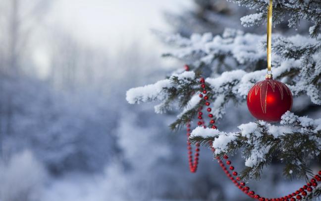 Winter Christmas Desktop Backgrounds \u00b7\u2460 