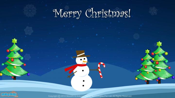 Snowman Desktop Wallpaper \u00b7\u2460 