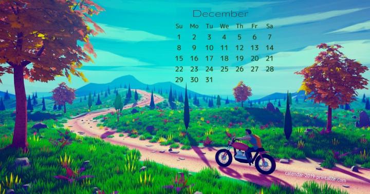 Desktop Calendar Wallpaper 2019 : january 2019 flower desktop calendar 