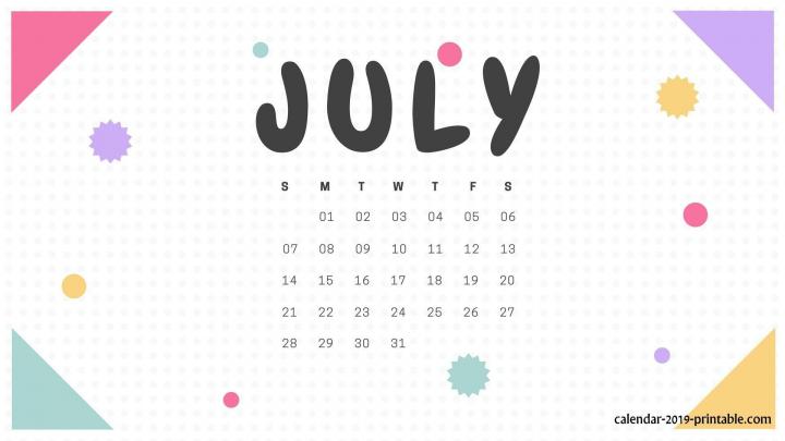 Free download June 2019 Desktop Calendar Wallpaper Calendar Format 