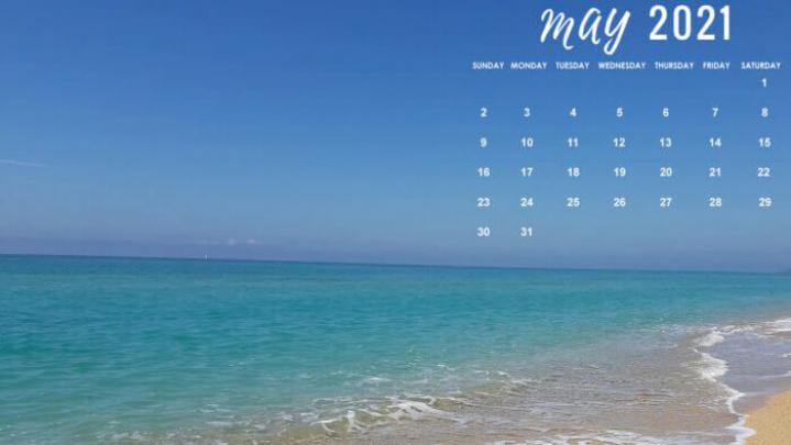 Desktop Calendar Wallpaper May 2021 in 2021 | Calendar wallpaper 