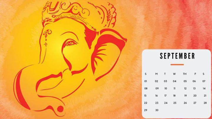 September 2019 Desktop Calendar Wallpaper | Calendar wallpaper, 2019 