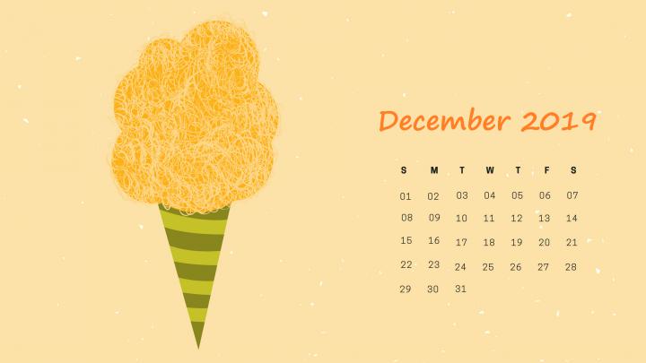 2019 December HD Calendar Wallpaper #2019calendar #PrintableCalendar # 